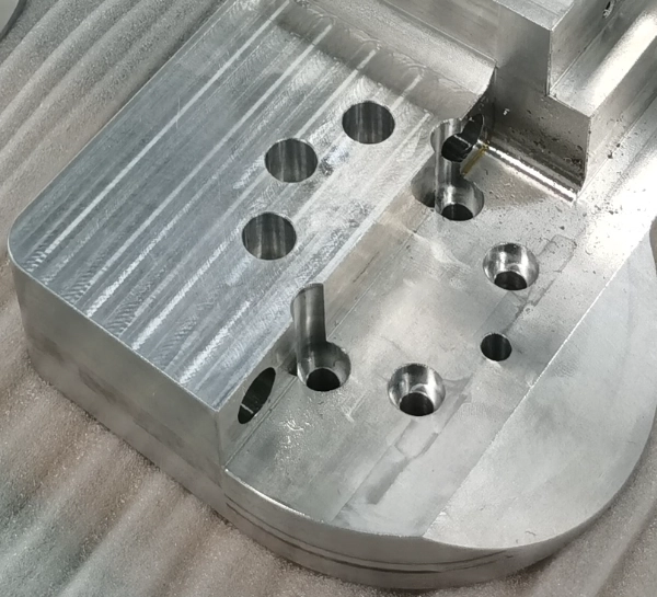 as machined finish