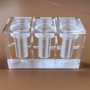 التصنيع الآلي باستخدام الحاسب الآلي باستخدام الحاسب الآلي لجزء PMMA