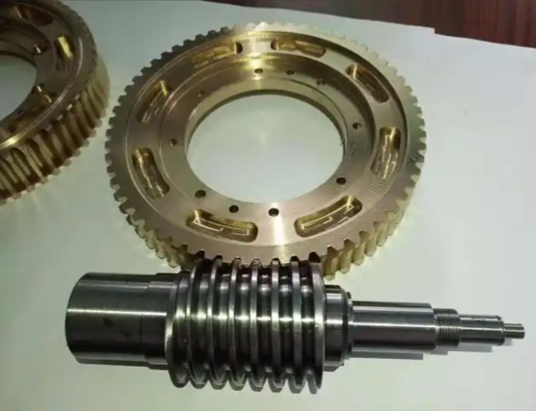cnc machining bronze gearwheel part