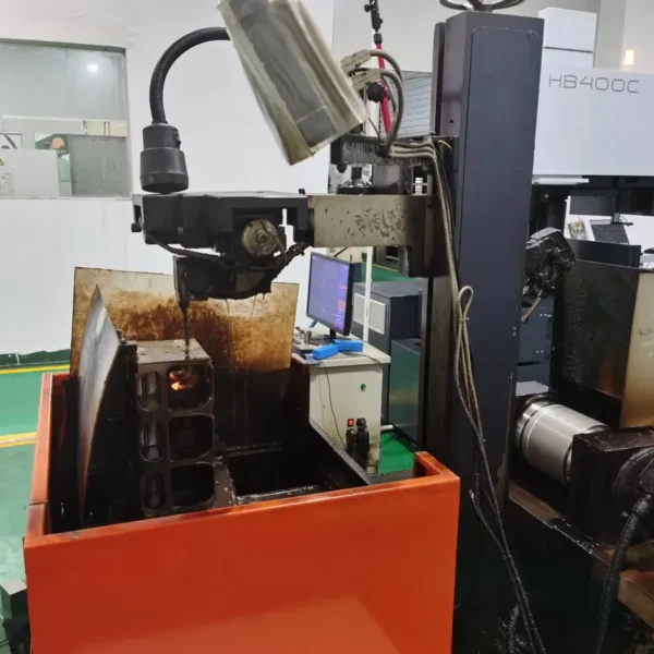fast edm machining view