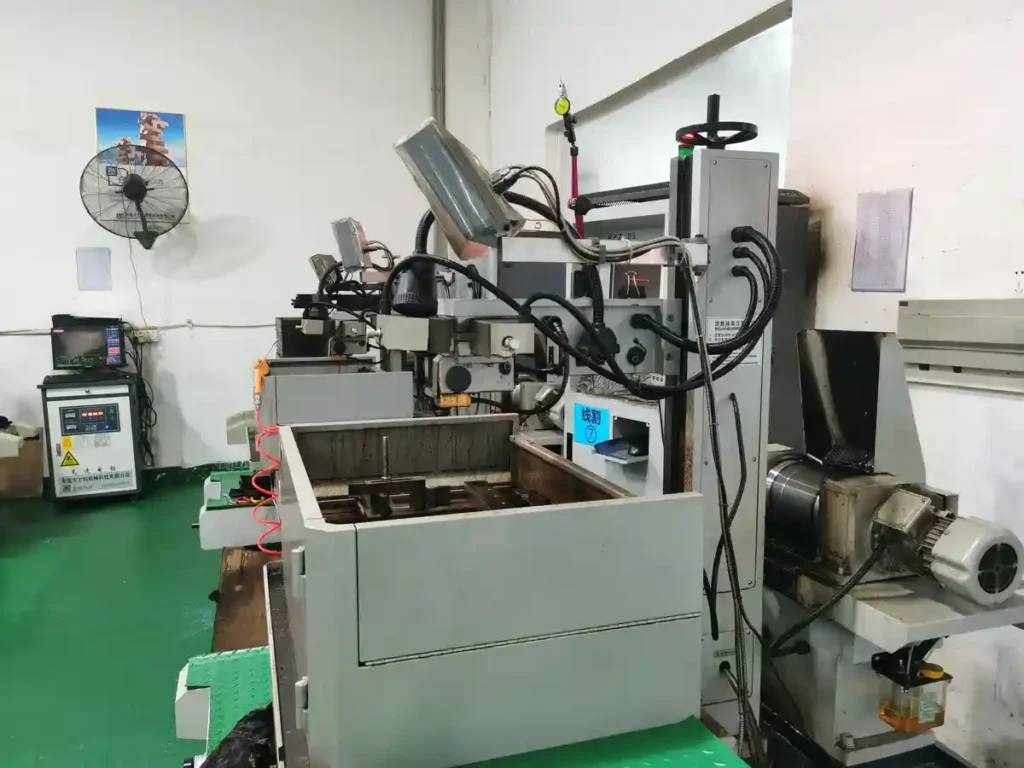 EDM machine from weldo precision