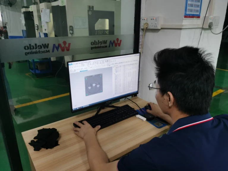 5 axis young engineer cnc machining from weldo precision
