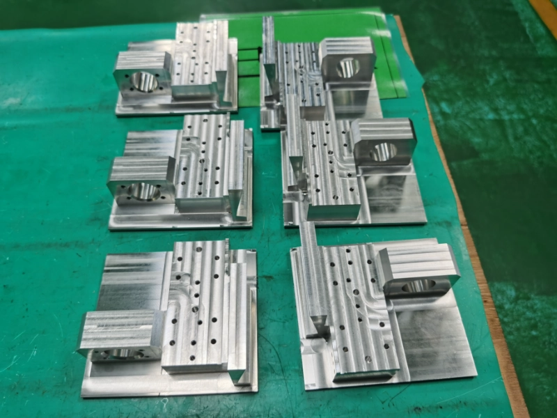 small aluminum 5 axis cnc machined part