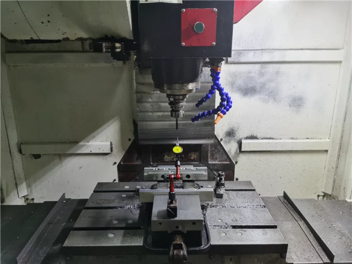 cnc de 3 ejes vista interior