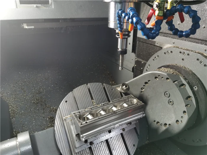 5 axis cnc machining stainless steel car engine part (11)