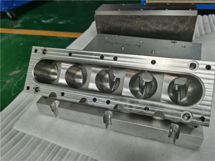 weldo 5 cylinder car engine cnc machined part