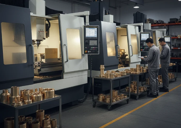 mecanizado cnc de latón