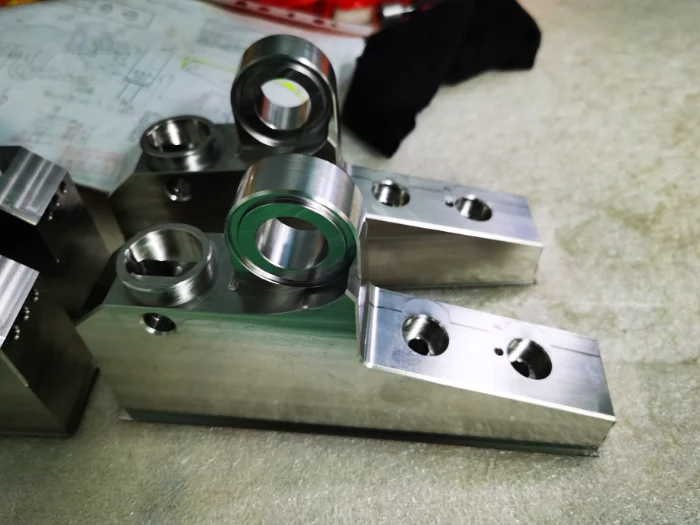 cnc обработанная деталь из нержавеющей стали