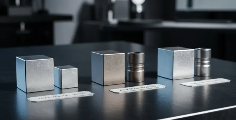 lavorazione cnc di parti in titanio