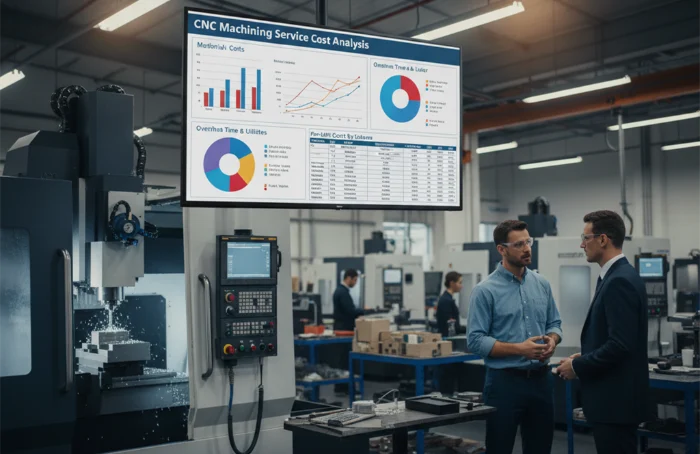 cnc machining service cost