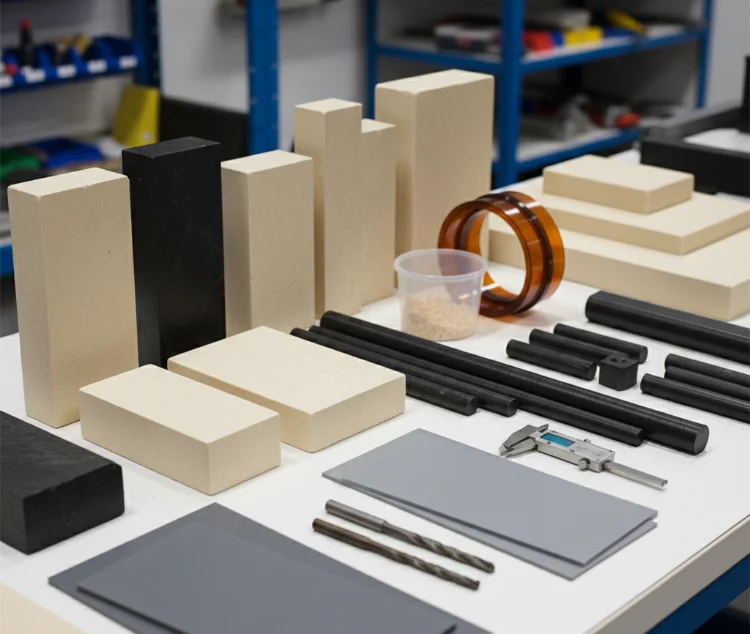 materiale peek per la lavorazione cnc