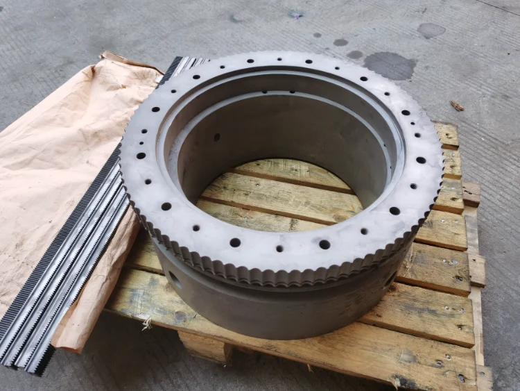 CNC 旋回ベアリング リング部品加工