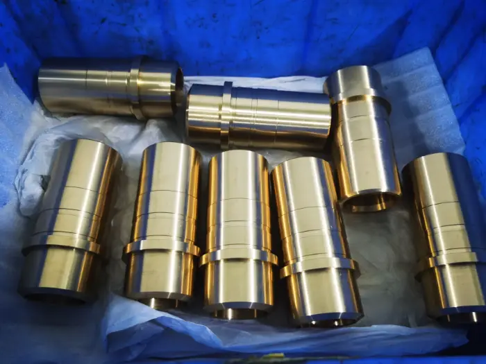 Präzisionsgefertigtes CNC-gefrästes Bronzeteil