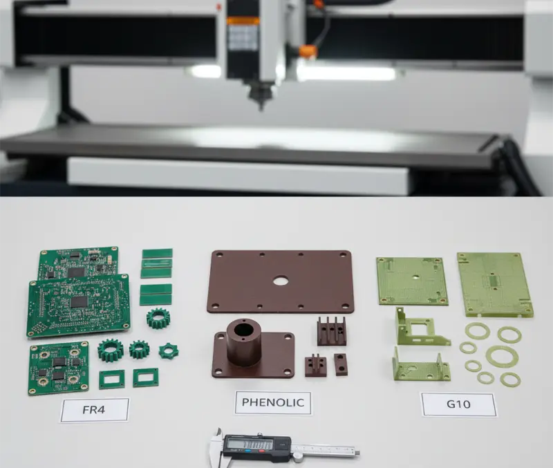 CNC Machining FR4 vs Phenolic G10