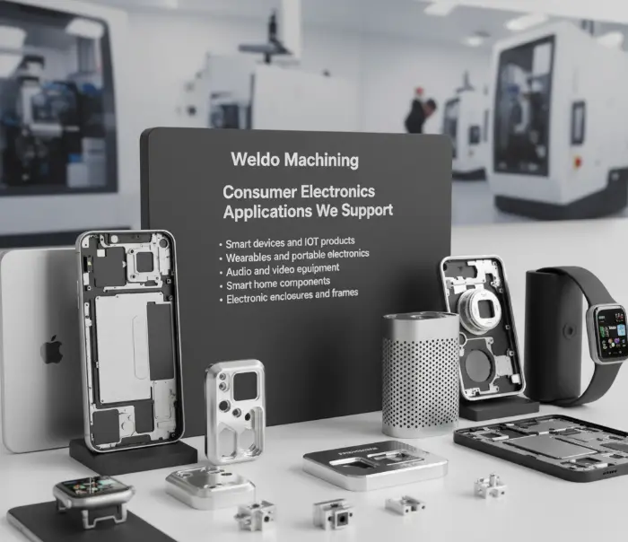 Consumer electronics component applications