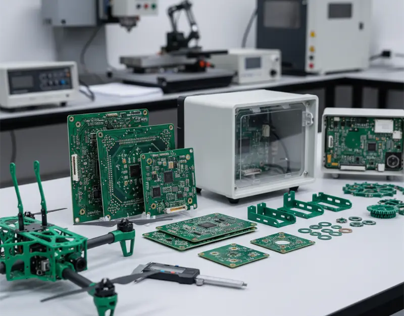 fr4 precision parts application