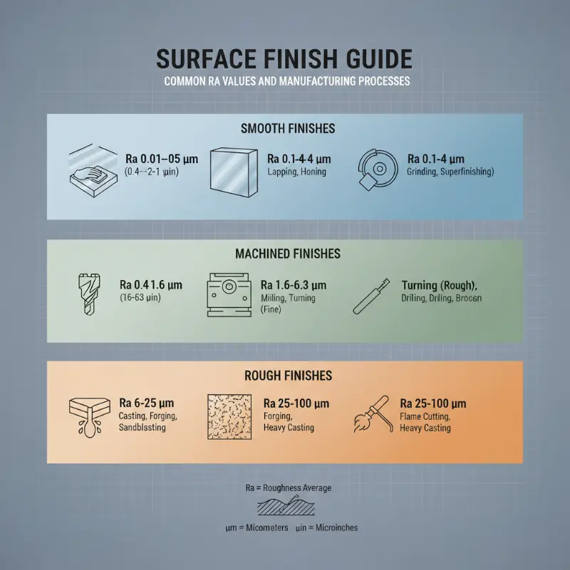 表面仕上げガイド