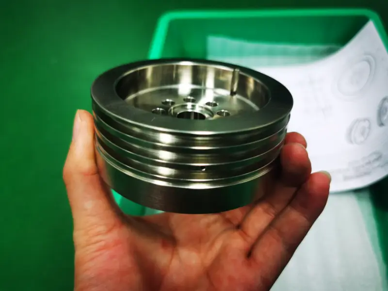 cnc machining carbon steel Coupling Component with Nickel plating