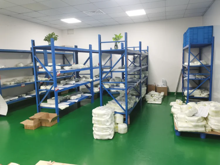 cnc machined part packaging workshop