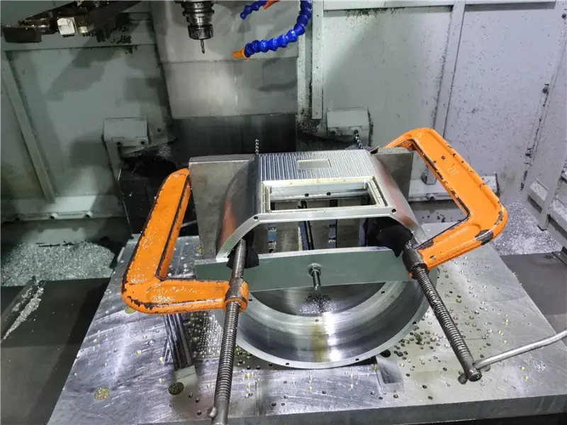 3-Achsen-CNC-Fräsen für großes Aluminiumhaus