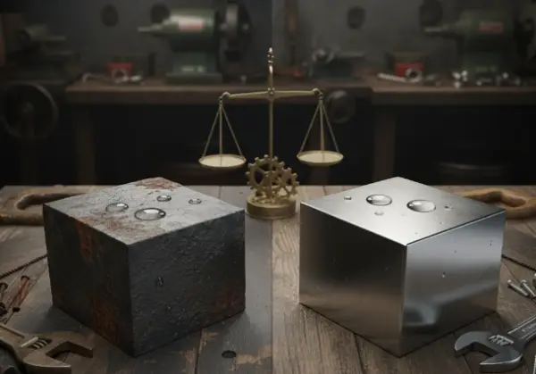 Kohlenstoffstahl vs. rostfreier Stahl