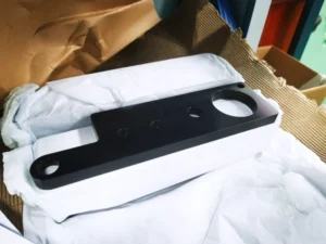 anodize aluminum with black color