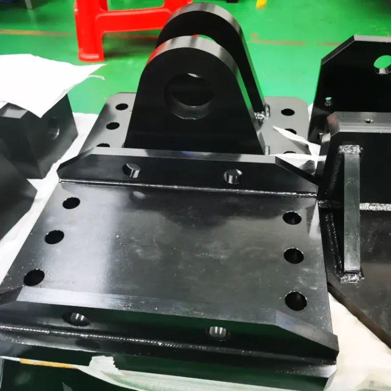CNC 가공된 ST52-3 강판