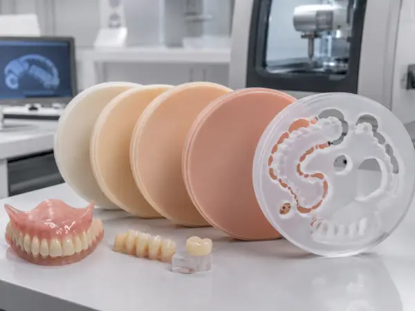 PMMA Dental Disc with multi color