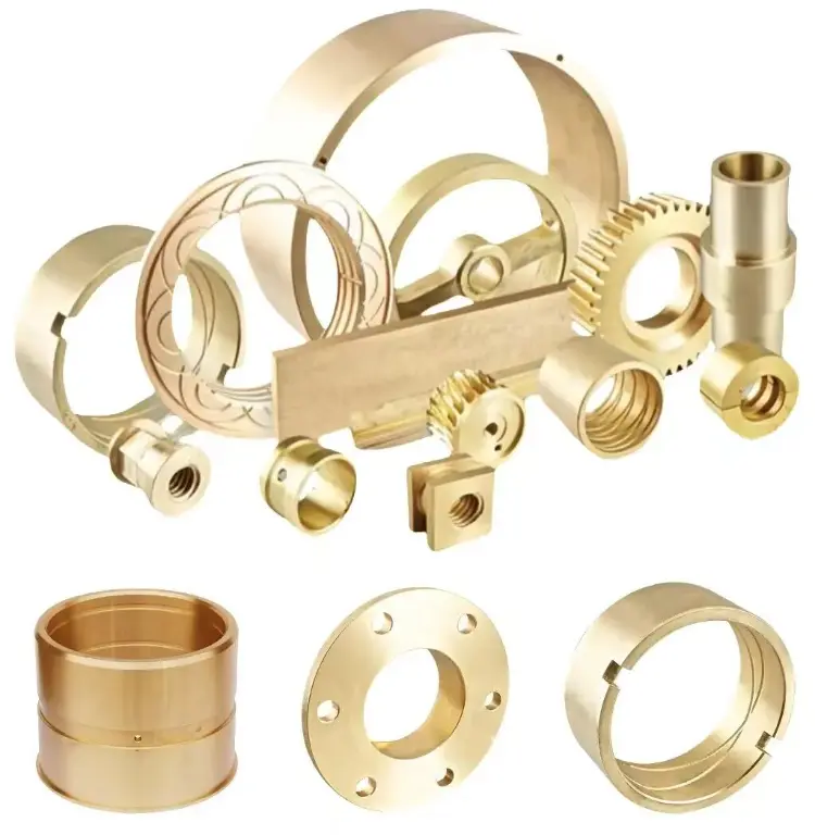 Pièce en matériau de bronze