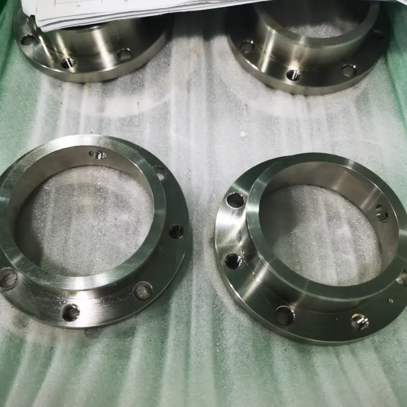 CNC-gefräste Flanschhülse aus Edelstahl 316L