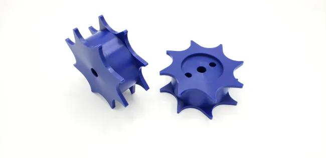 Bewerkte UHMW-PE-component