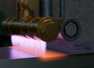 procédé de trempe à la flamme