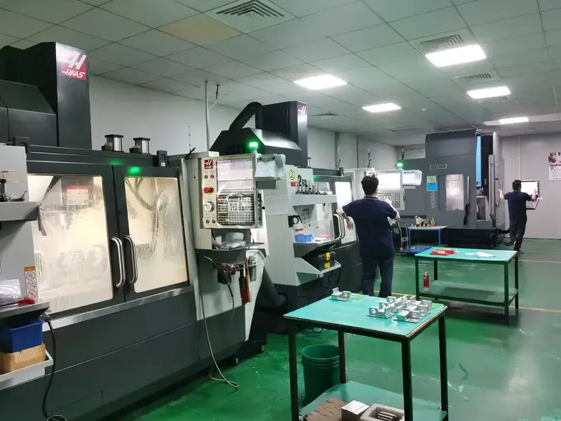 HAAS and Hurco five-axis machining centers