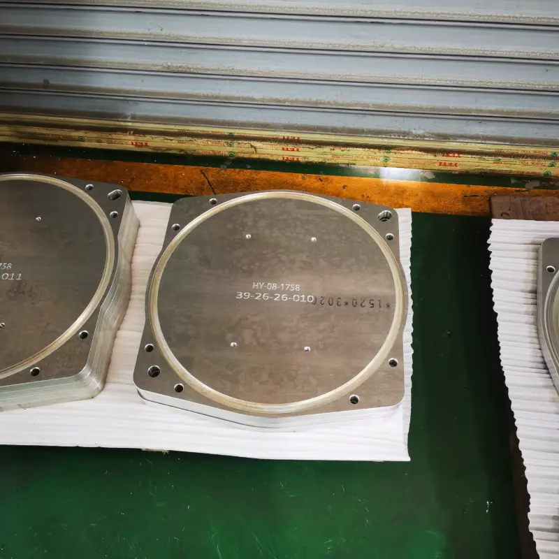 5083 aluminum base with 3 axis machined