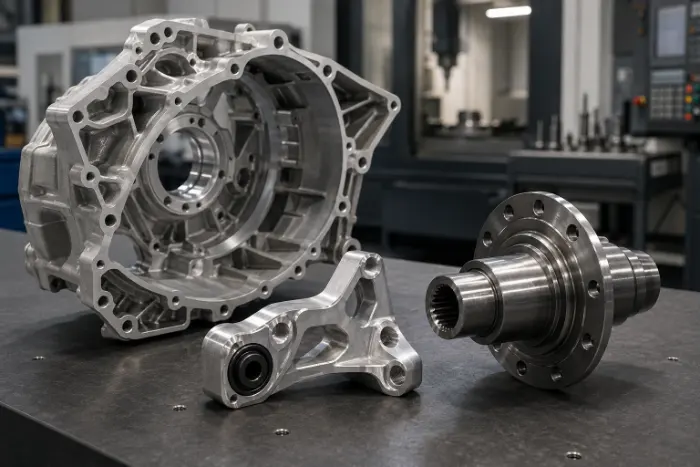 CNC machined components for the automotive industry