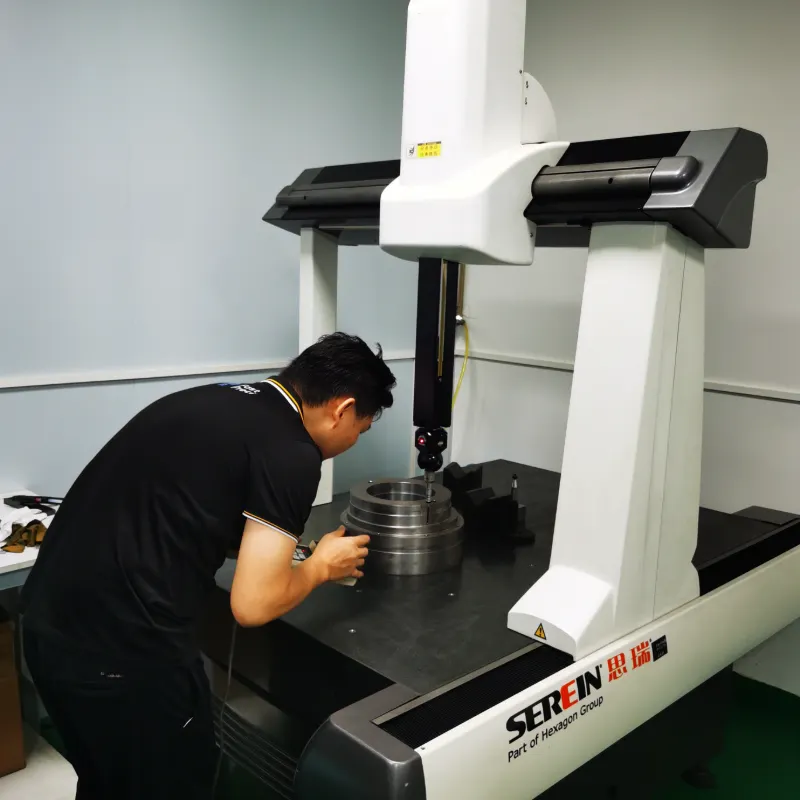CMM testing for steel bushing