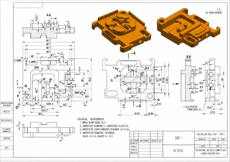 Disegno CNC