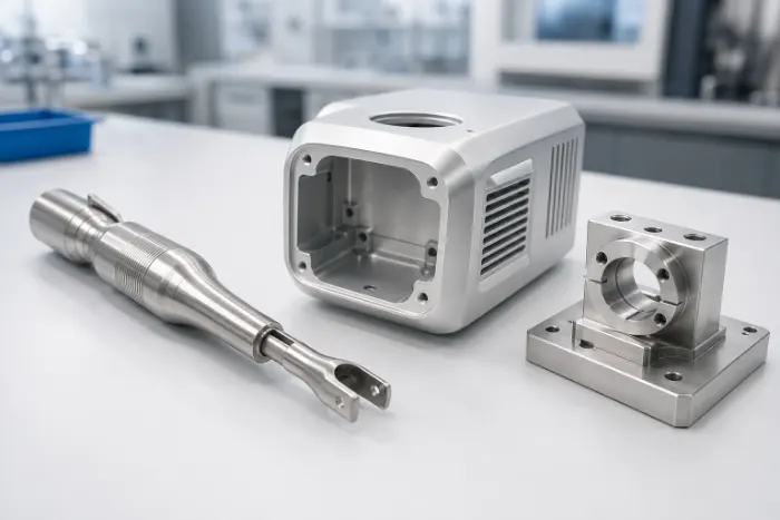 CNC machined components for medical equipment