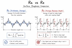Propriété Ra/Rz