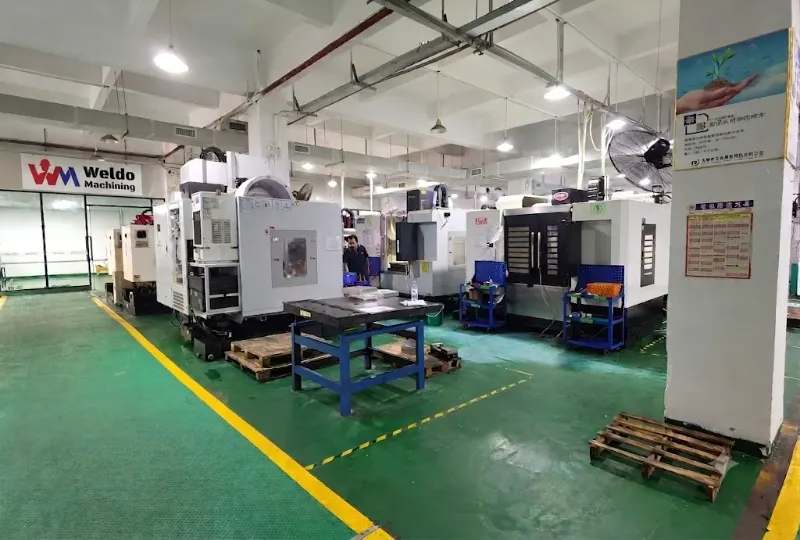 weldo machining machining center
