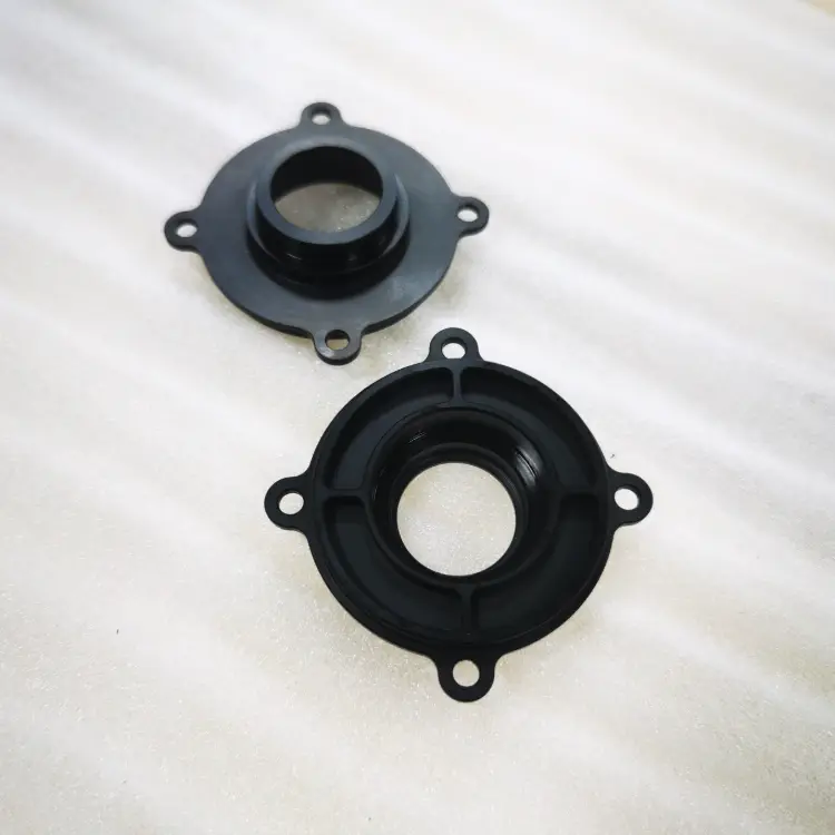6061-T651 aluminum part with matte black anodizing