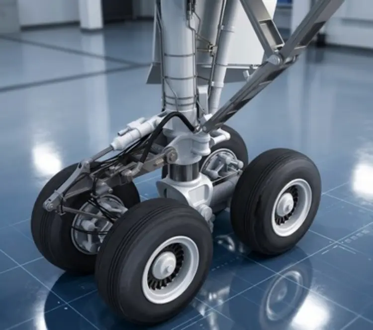 Aircraft landing gear mechanical assembly