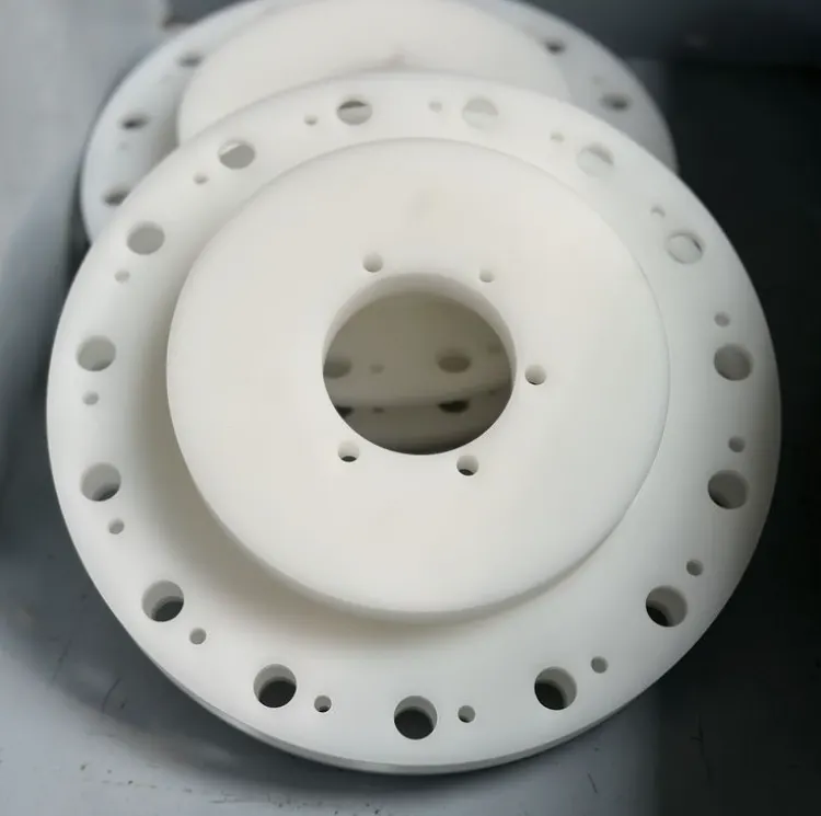CNC-gefreesde PTFE-flensplaat