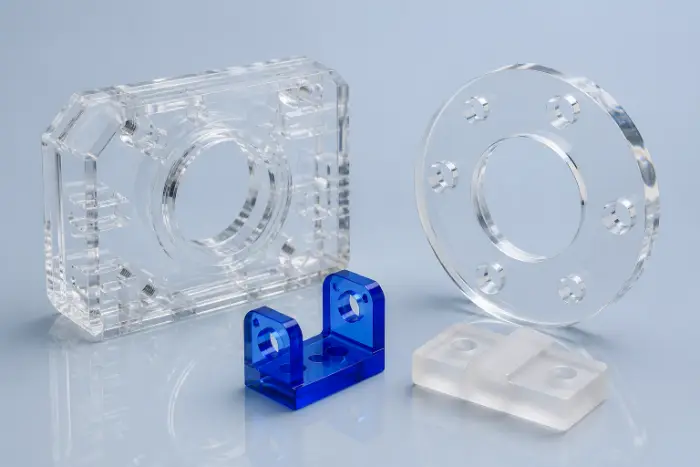 Usinage CNC de pièces en acrylique