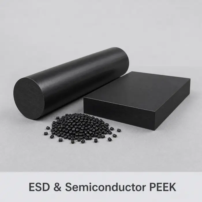 ESD semiconductor-grade PEEK material