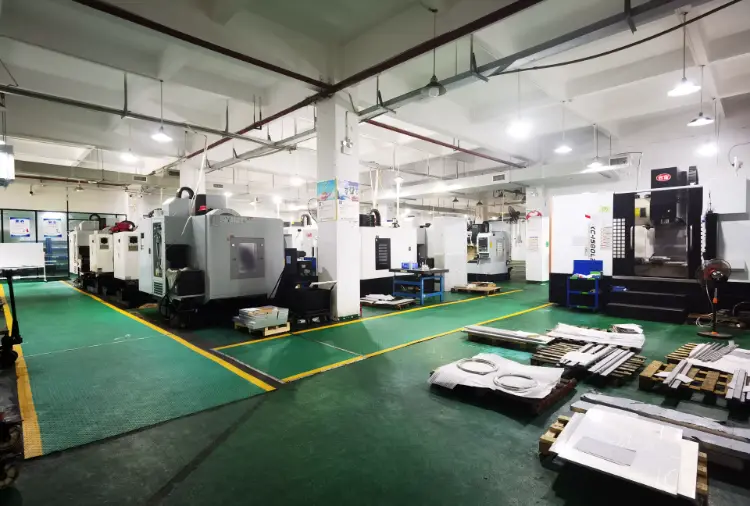 Weldo cnc machining factory