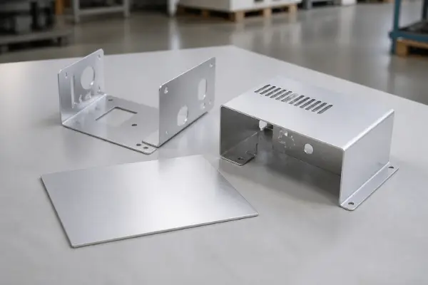 Aluminum sheet and lightweight fabricated enclosures