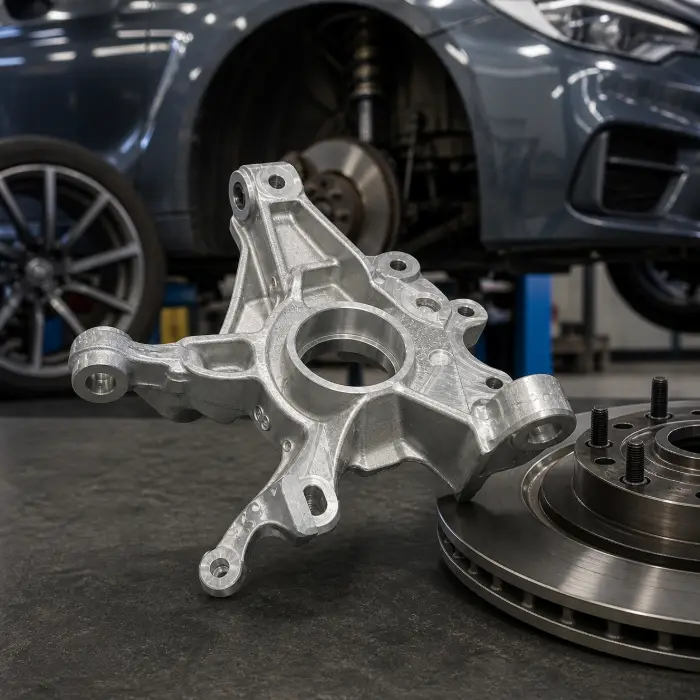 CNC-gefrästes Automobilbauteil