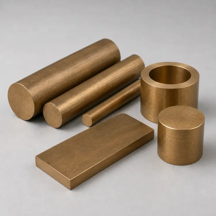 Bronze-Rohmaterialvorräte für die CNC-Bearbeitung
