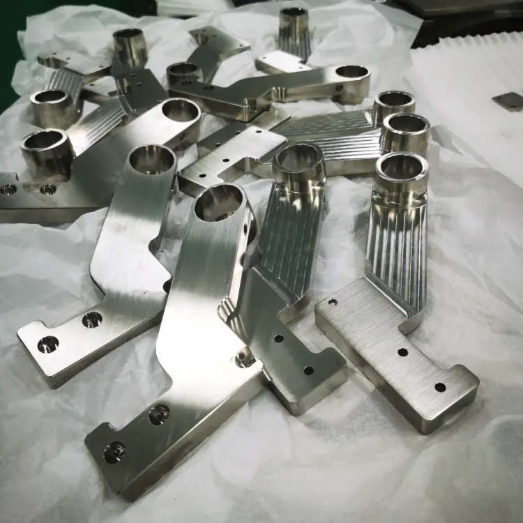 CNC machined 1018 steel component